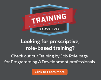 Training by Job Role for Developers