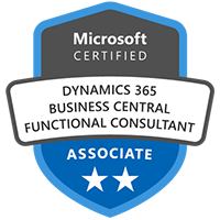 Microsoft Certified: Dynamics 365 Business Central Functional Consultant Associate 
